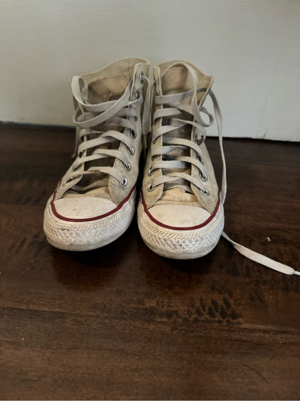 Converse High-Top Sneakers in White